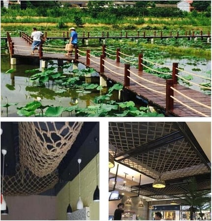 حبال خيش 100% حجم كبير 50 متر