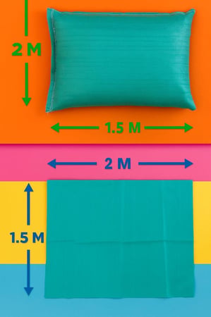 أكياس بلاستيكيه 1.5*2 متر