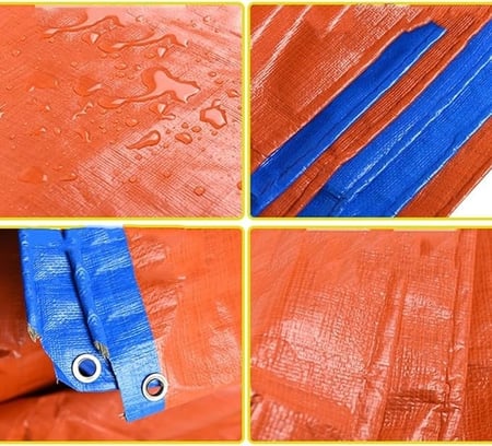 شراعات برتقالية حجم صغير ضد الماء والشمس 160 جرام