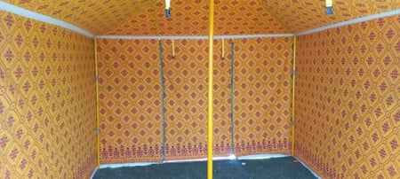 ركن العدين خيام خيمه مضلات سواتر طرابيل رواق شفاف خيام باكستانيه خيام