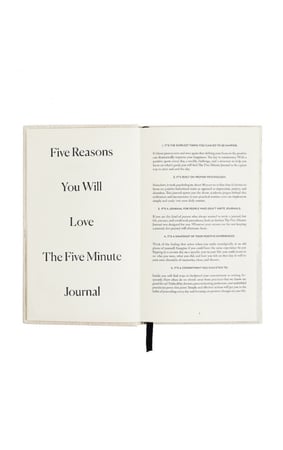 The five minute journal