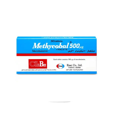 ميثيكوبال 500 مكجم فيتامين ب 12- 30 قرص