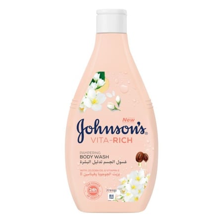 جونسون، فيتا ريتش، غسول استحمام، بزيت الجوجوبا وفيتامين ه - 400 مل