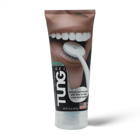 تنج جل للفم لعناية اللسان لبكتيريا الفم المسببة لرائحة الفم السيئة - 85 جم