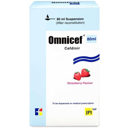 اومنيسف 125 مجم معلق 80 مل