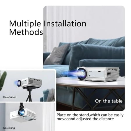 TFlag L36P Projector Full Hd 1080P 4K Wifi بروجكتور منزلي اتش دي