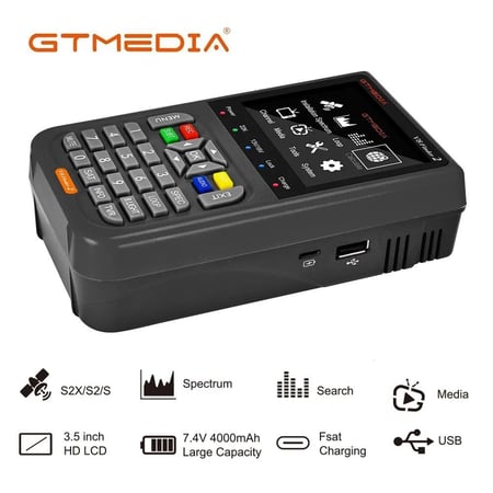 GTMEDIA V8 Finder2 Satellite Finder لاقط إشارة الأقمار الصناعية