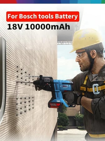 بطارية بديلة 18V – سعة 6.0Ah – متوافقة مع أدوات Bosch Professional