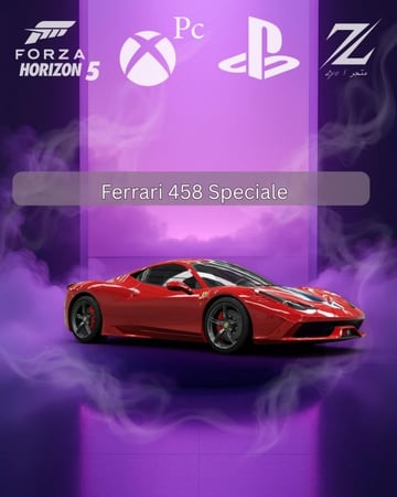 فيراري Ferrari 458 Speciale من السيارات النادرة في لعبة فورزا هورايزون 5
