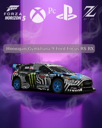 فورد Hoonigan Gymkhana 9 Ford Focus RS RX من السيارات النادره في فورزا هورايزون 5