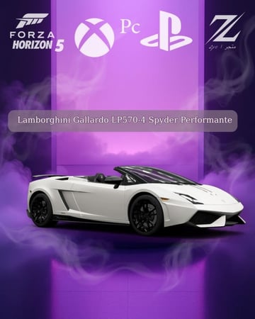 لامبورجيني Lamborghini Gallardo LP570-4 من السيارات النادره في فورزا هورايزون 5