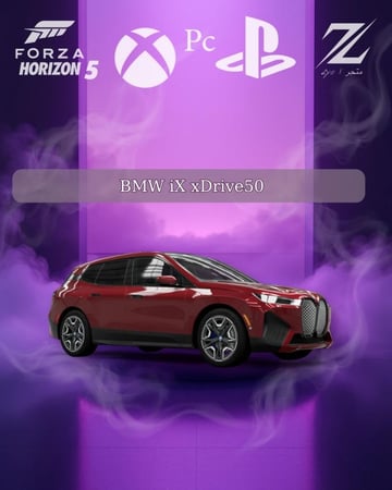 بي ام BMW iX xDrive50 من السيارات النادره في فورزا هورايزون 5
