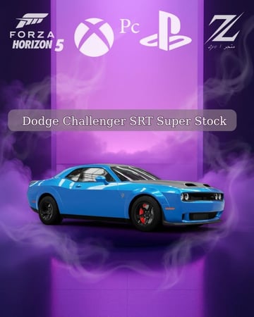 دوج تشالنجر   Dodge Challenger SRT Super Stock من السيارات النادره في فورزه هورايزون 5