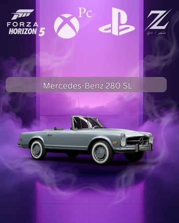 مرسيدس كلاسيك Mercedes-Benz 280 SL من السيارات النادرة في لعبة فورزا هورايزون 5