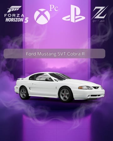 موستنج كلاسيك Ford Mustang SVT Cobra R من السيارات النادرة في لعبة فورزا هورايزون 5
