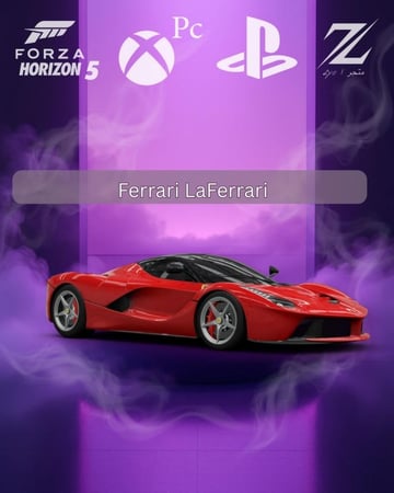 فيراري Ferrari LaFerrari من السيارات النادرة في لعبة فورزا هورايزون 5