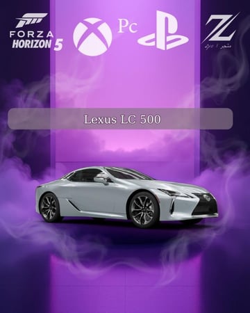 لكزس  Lexus LC 500 من السيارات النادره في فورزا هورايزون 5