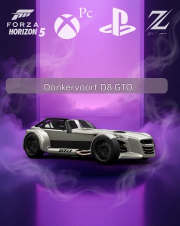 دونكرفورت Donkervoort D8 GTO من السيارات النادره في لعبه فورزا هورايزون 5