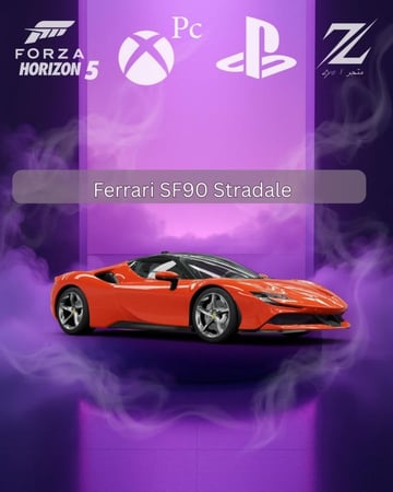 فيراري Ferrari SF90 Stradale من السيارات النادرة في لعبة فورزا هورايزون 5