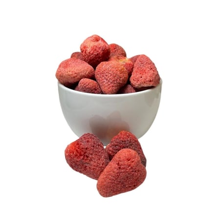 فراولة مجففة بالتبريد