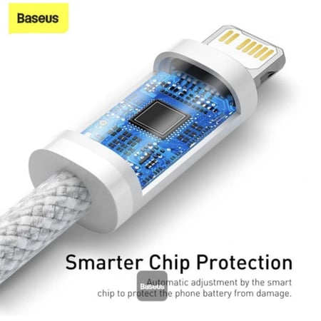 كابل شاحن Baseus Dynamic Series للشحن السريع من النوع C إلى Lightning 20W 2M