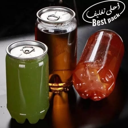 علب عصير غطاء كبس