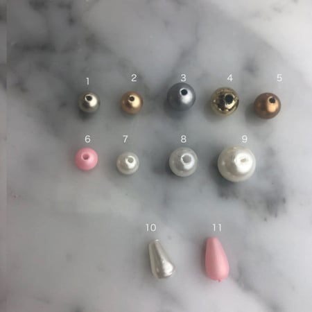 بروش ورد صدف الوردة البيضاء