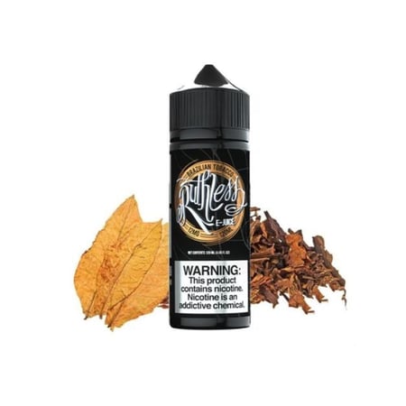 نكهة روثلس التوباكو البرازيلي عملاقة 120 مل Ruthless BRAZILIAN TOBACCO