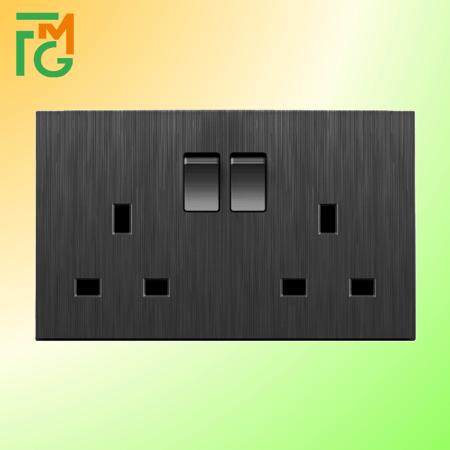 فيش S7 13A مزدوج + مفتاح