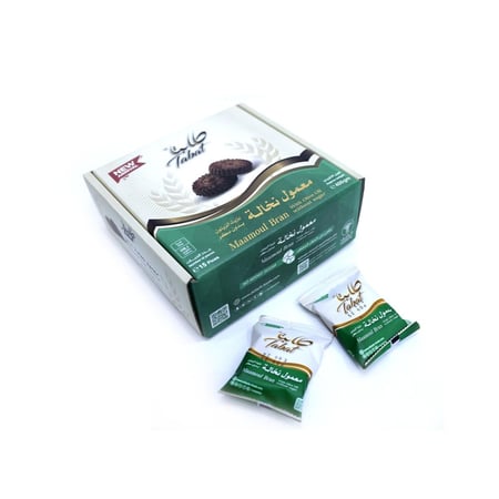 عبوة معمول نخالة بزيت الزيتون بدون سكر 400 جرام ( طابت )