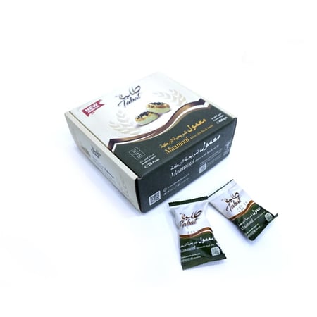 عبوة معمول تمر بحبة البركة 400 جرام ( طابت )