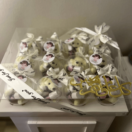 بوكس توزيعات بلورات 12 حبه