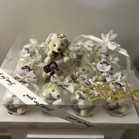 بوكس توزيعات بلورات 12 حبه