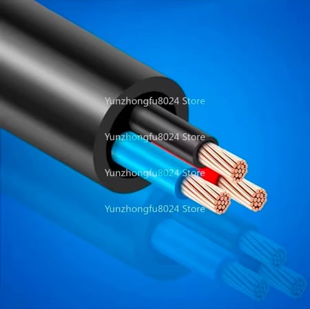 مفتاح عائم دائري (Float Switch) لتنظيم منسوب المياه أوتوماتيكياً.