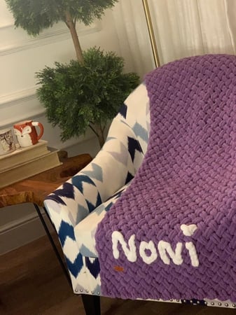 البطانية الشتوية (بخيوط اليزا بوفي )