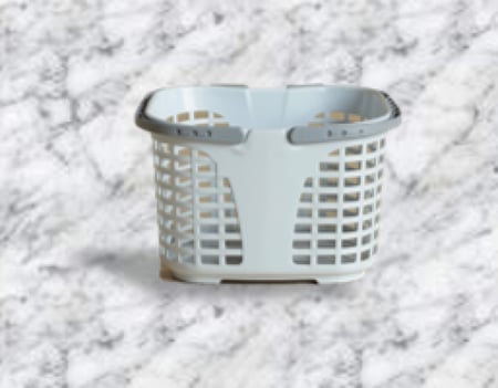 سلة بلاستيك مخرم صغير