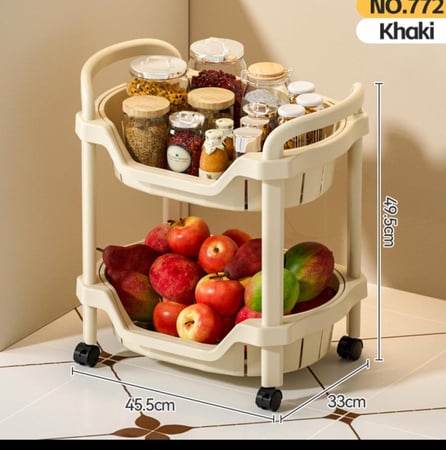 رف تخزين اثنين دور