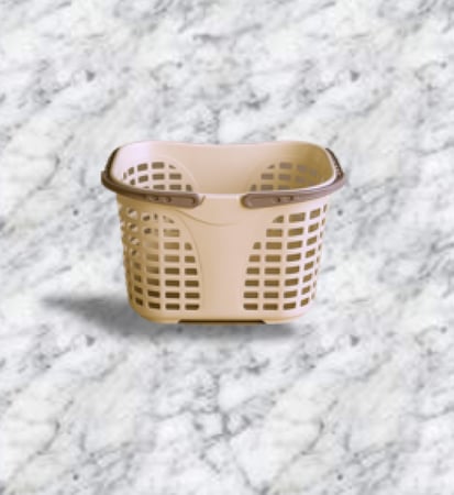 سلة بلاستيك مخرم صغير