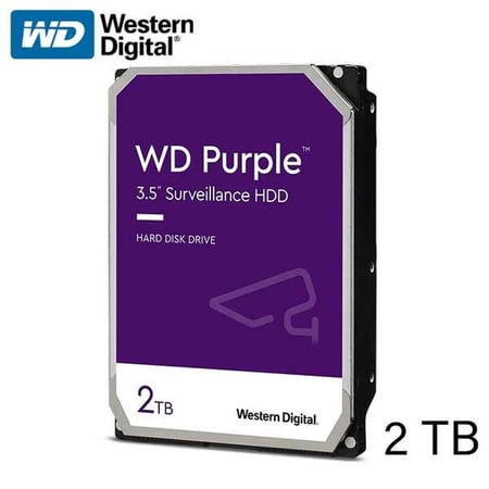 WD Purple 2TB Hard Disk Drive - WD 2TB هارديسك