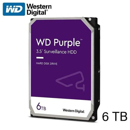 WD Purple 6TB Hard Disk Drive - WD 6TB هارديسك