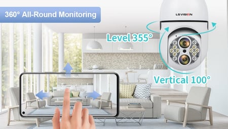 كاميرا مراقبة على شكل لمبة WA11