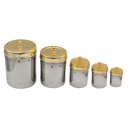 علب سكر و شاي 5 حبات ستيل لونين