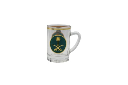 بيالة سيفين ونخلة ملكي 3 الوان 12 حبات