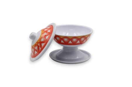 بادية ام كوير غضار ميلامين احمر و اخضر