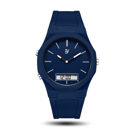 ساعة شبابية بلون الازرق EM052