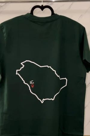 تيشرات خريطة المملكة