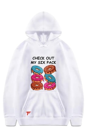 Donuts Hoodie - White