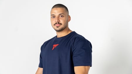 تيشرت فت كحلي تكنيك