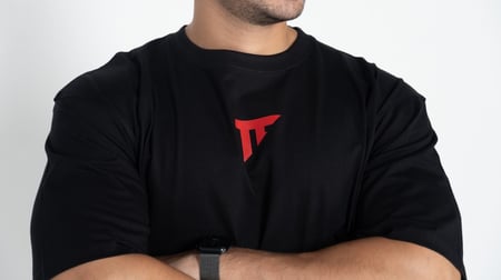 اوفر سايز اسود تكنيك