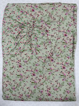 شرشف سحاب باللون اخضر عشبي الكم فرنسي الطول من الكتف 160 cm